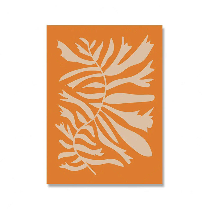 Helle fargerike botaniske abstrakte veggkunst fine kunst lerretsutskrifter levende fargebilder for moderne hjem stue soverom kunst dekorasjon | Skanto