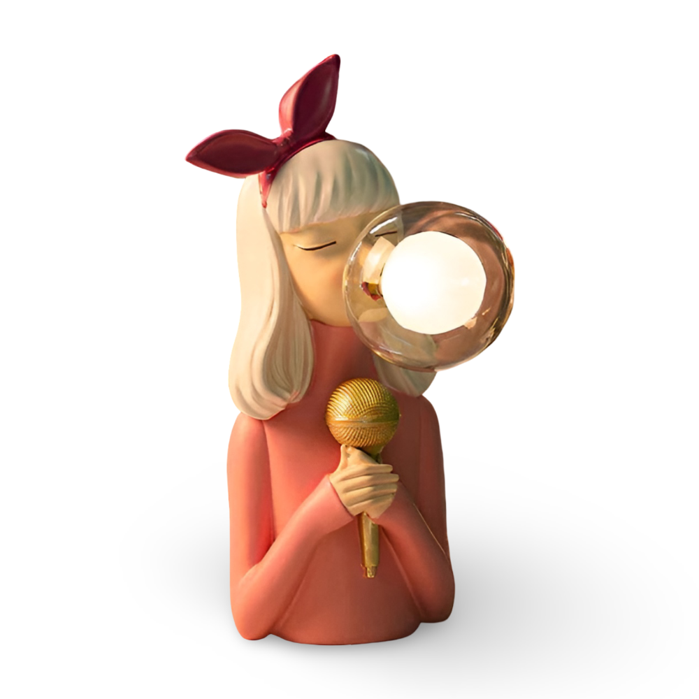 Skanto | BubbleFairies Bordlampe – Enchanting Quartet Tegneserie Jente Figur Lys