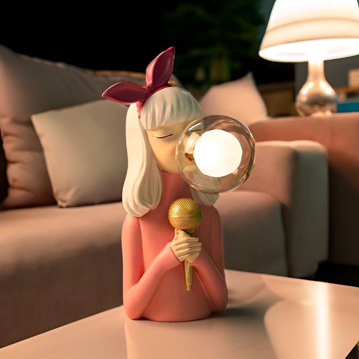 Skanto | BubbleFairies Bordlampe – Enchanting Quartet Tegneserie Jente Figur Lys