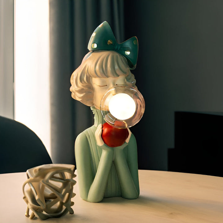 Skanto | BubbleFairies Bordlampe – Enchanting Quartet Tegneserie Jente Figur Lys