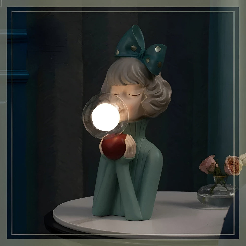 Skanto | BubbleFairies Bordlampe – Enchanting Quartet Tegneserie Jente Figur Lys
