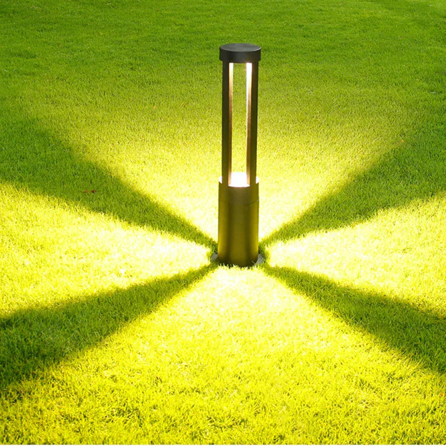 StoneGlow – Energisparende LED-hagepoli lykt | Vanntett og moderne utendørs belysning