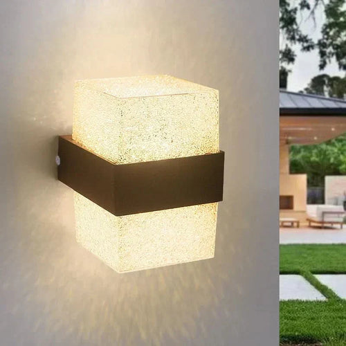 Skanto | Utendørs Vegglampe – Naturinspirert Værbestandig LED Armatur