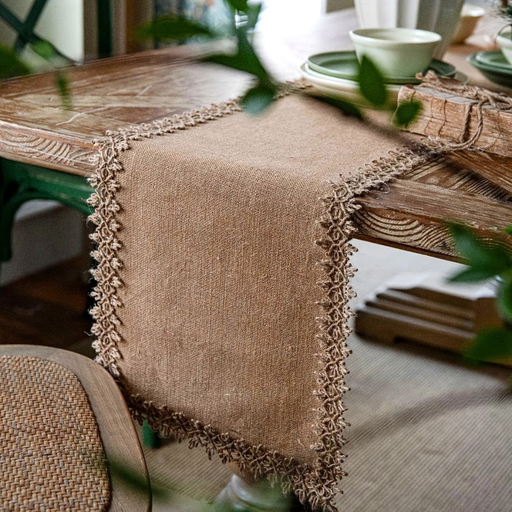 Skanto | Burlap Charm Boho Bordsdekorasjon