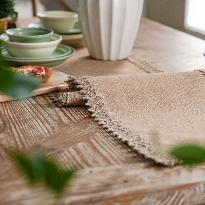 Skanto | Burlap Charm Boho Bordsdekorasjon