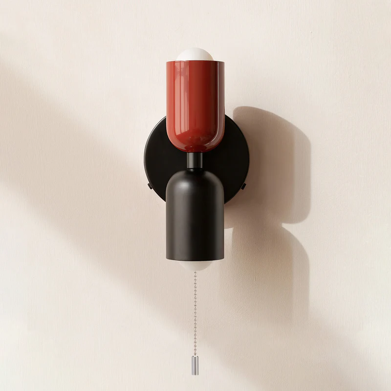 Skanto | Vegglampe Moderne Dobbel Glass Vegglampe