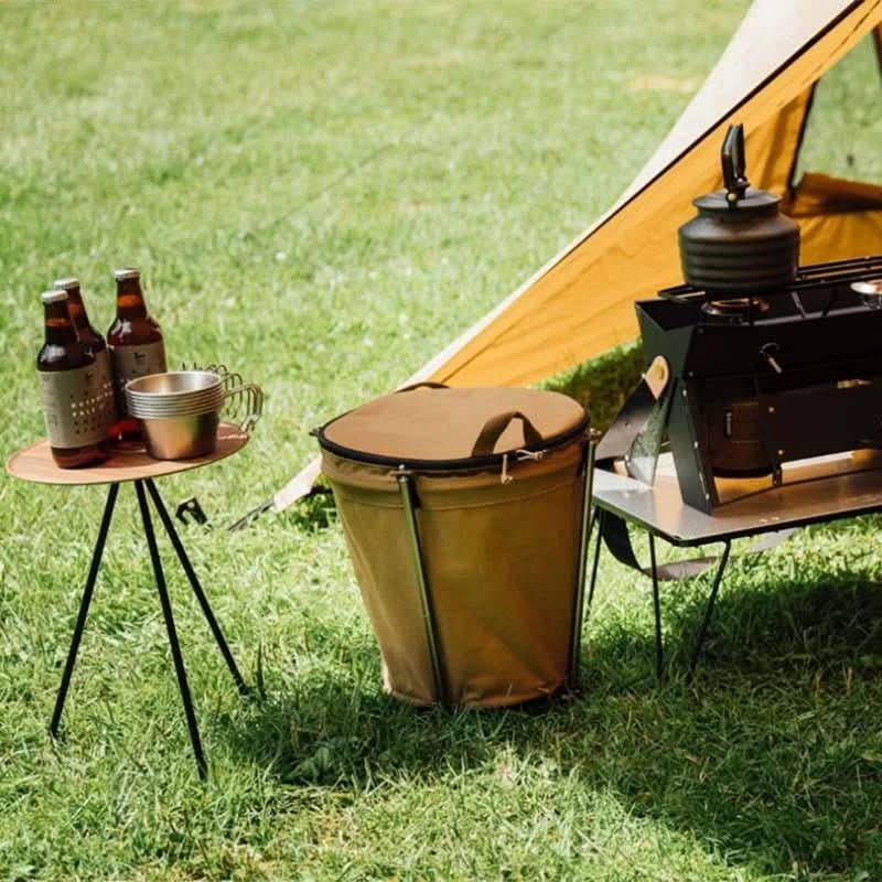 Skanto | Sammenleggbar utendørs søppelbøtte for camping og festivaler