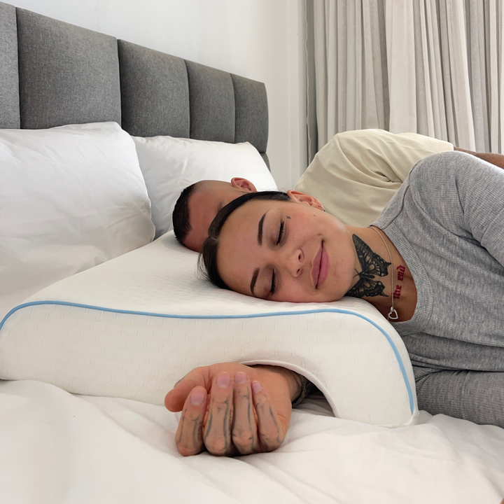 Skanto | CouplePillow – Minneskumpute for Komfortabel Kosen