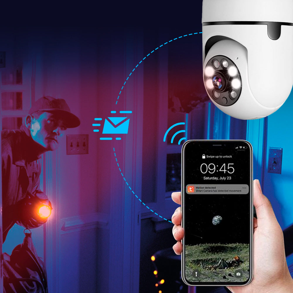 CCTV Kamera 360° Helikoptervisning for sikkerhet | Skanto
