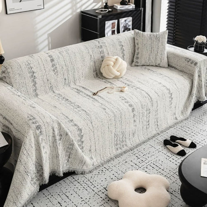 Skanto | Stilig Chenille Sofa Dekken for Uanstrengt Stil