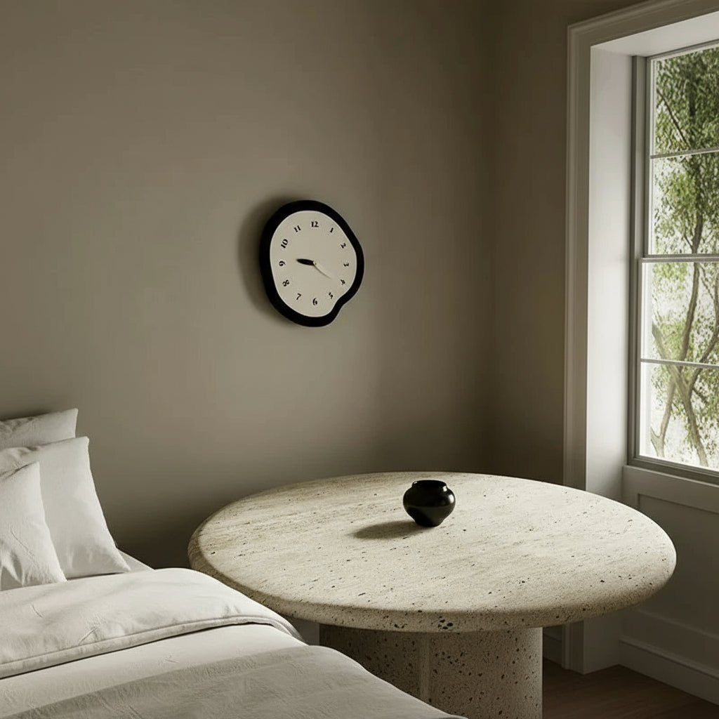 Skanto | Moderne Abstrakt Veggklokke med Elegant Akrylfinish