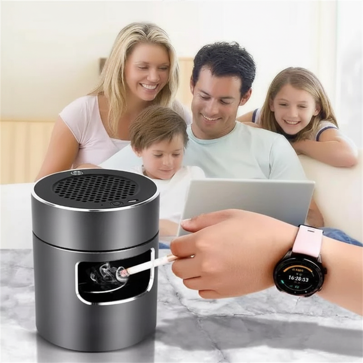 USB-tilbehør Aschenbecher med HEPA-filter og ionisator
