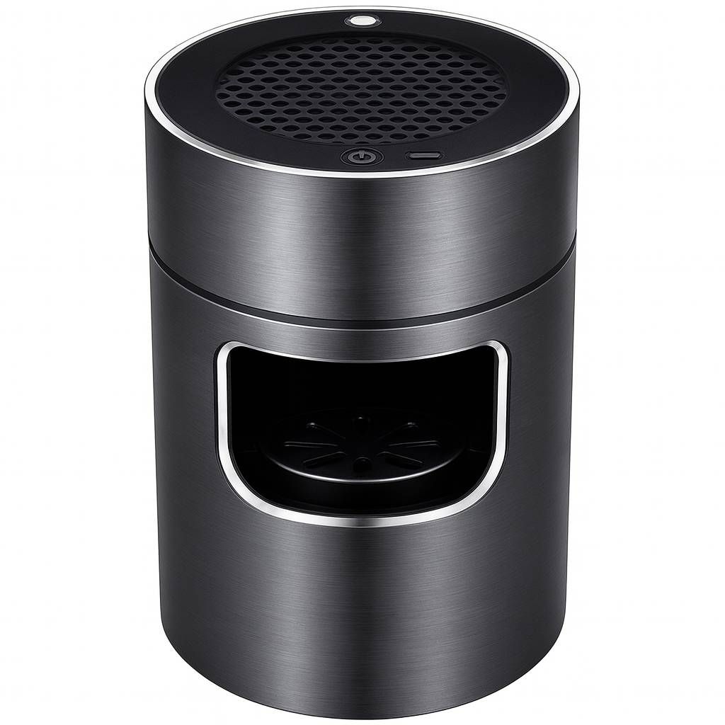 Skanto | USB-drevet askebeger med HEPA-filter og ionisator