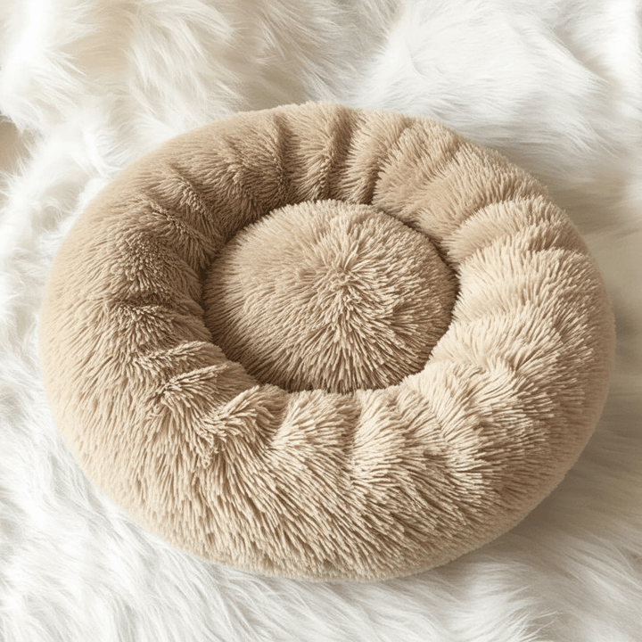 Skanto | Beroligende Faux Fur Hundeseng for Avslappet & Koselig Søvn