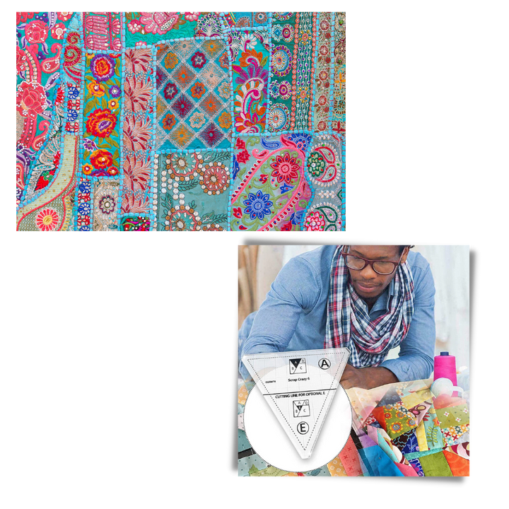 Kreativ quiltingmal