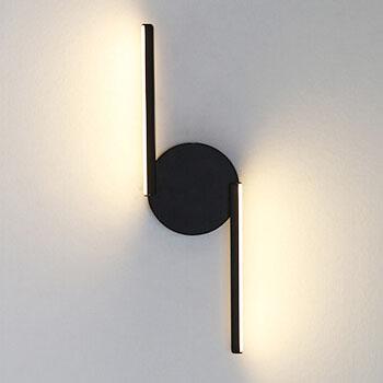 Skanto | Buet vegglampe i aluminium i moderne stil