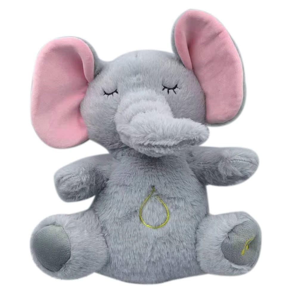 Skanto | SereniBreath Plush Oter | Pustende Kosedyr med Lys & Vibrasjon | Beroligende Kosedyr for Søvn & Avslapning