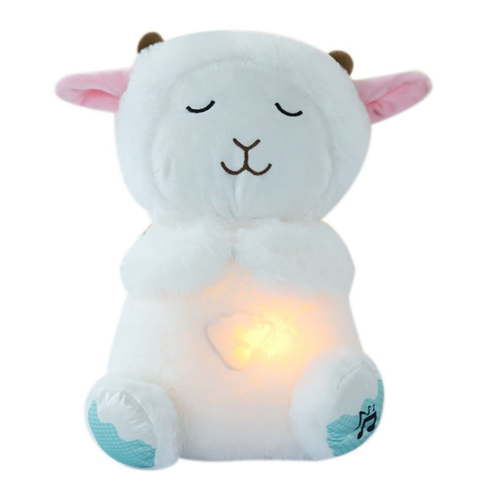Skanto | SereniBreath Plush Oter | Pustende Kosedyr med Lys & Vibrasjon | Beroligende Kosedyr for Søvn & Avslapning