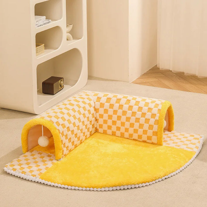 CozyCat Tunnel – Stilfullt lekeområde for katter Skanto