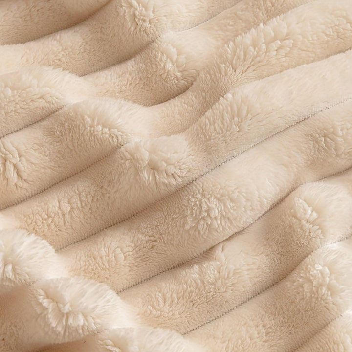 Skanto | Plysj Stripete Varm Sofa Trekk