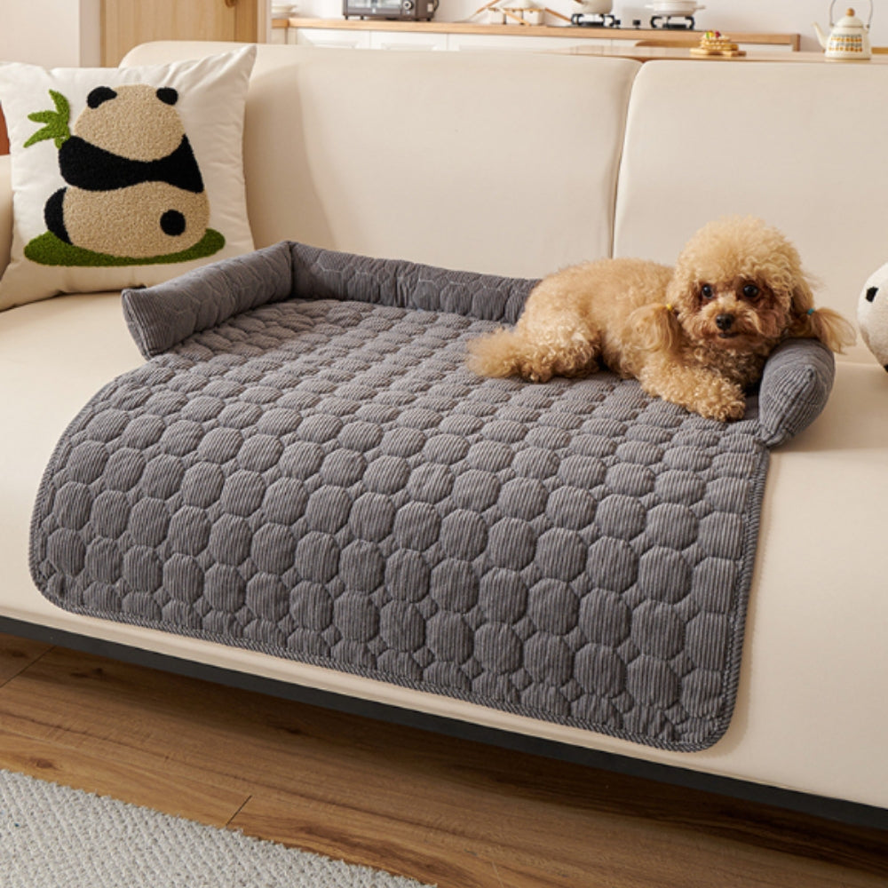 Skanto | Hund Anti-Skli Bolster Pet Quiltet Seng