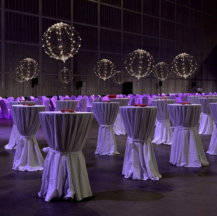 GlowBalloons - LED Ballonger med Fe Lys Skanto