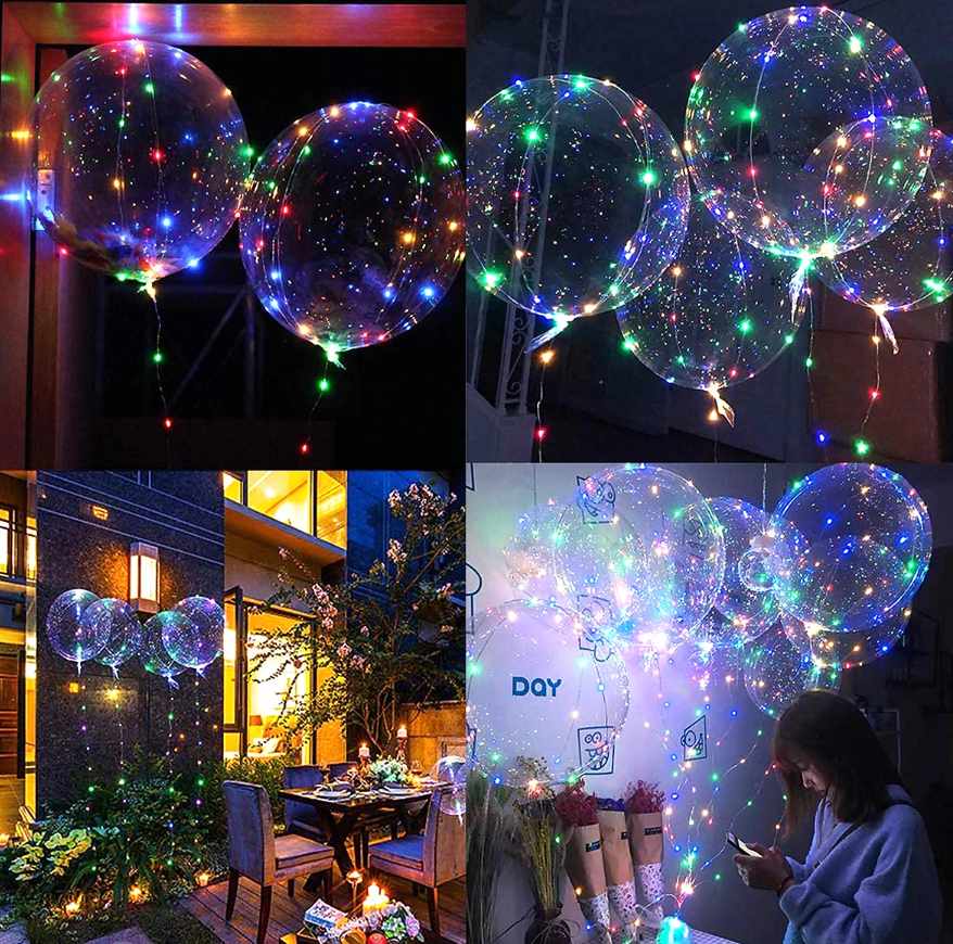 GlowBalloons - LED Ballonger med Fe Lys Skanto
