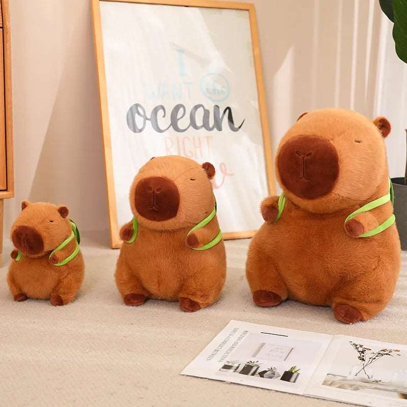 Skanto | Kosevennlig Capybara med Skilpadderyggsekk - TurtleBuddy