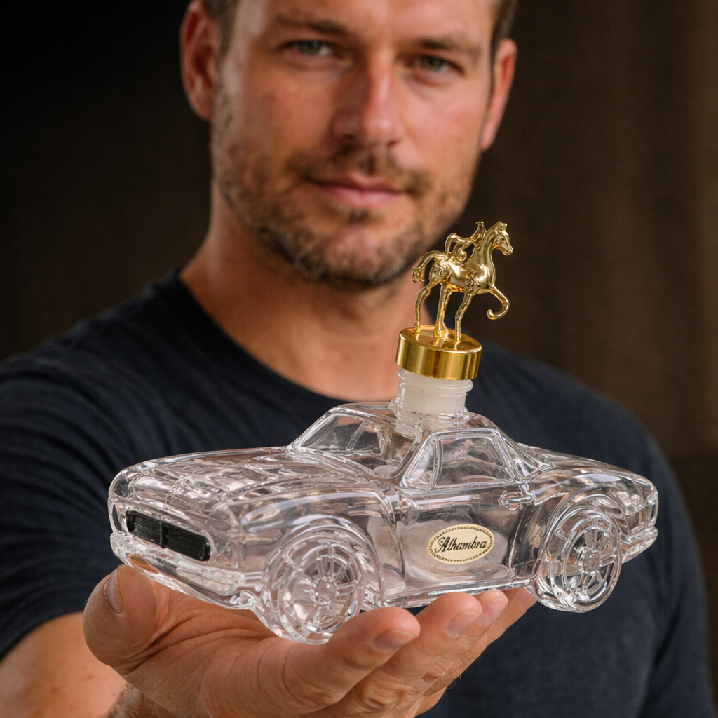 Skanto | Mustang Whiskey Dekanter | Mustang Design | Håndlaget Glass