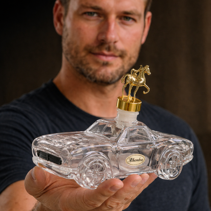 Skanto | Mustang Whiskey Dekanter | Mustang Design | Håndlaget Glass