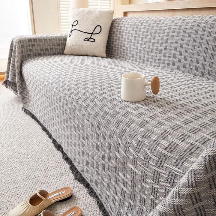 Skanto | Casa Serene Geometrisk Sofatrekk