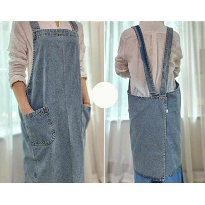 Skanto | Casual Cotton Denim Pocket Forkle