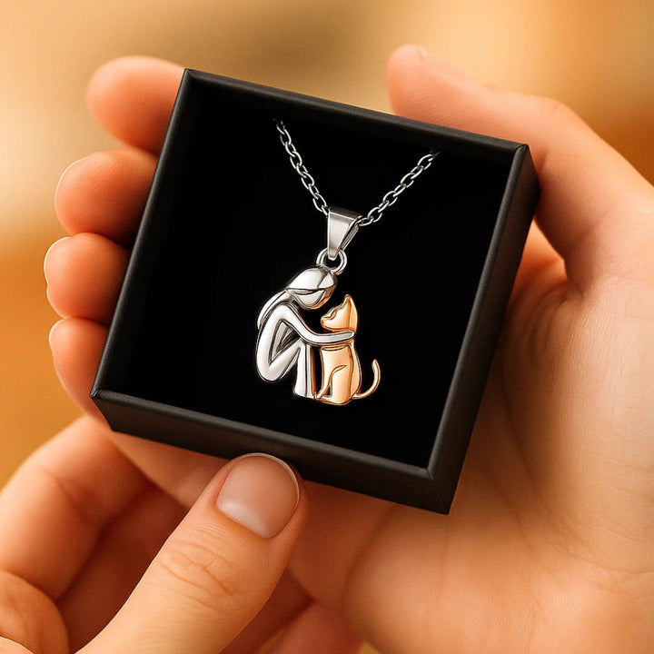 Skanto | Avalance | Elegant Embrace Pendant Necklace Stilige Smykker