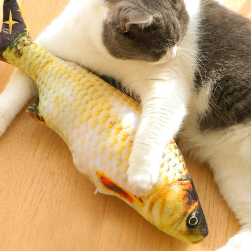 Sett med 4 interaktive fiskelekene for katter – PlayFish Skanto