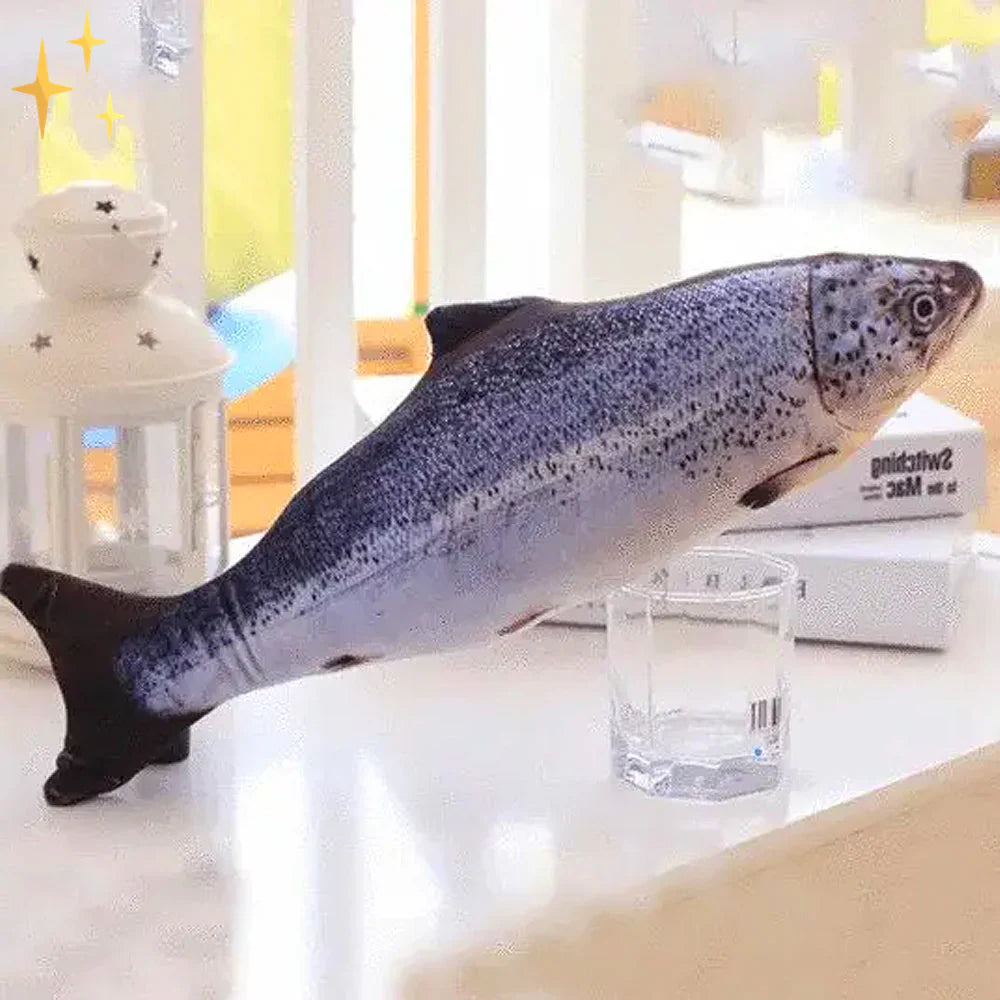 Sett med 4 interaktive fiskelekene for katter – PlayFish Skanto