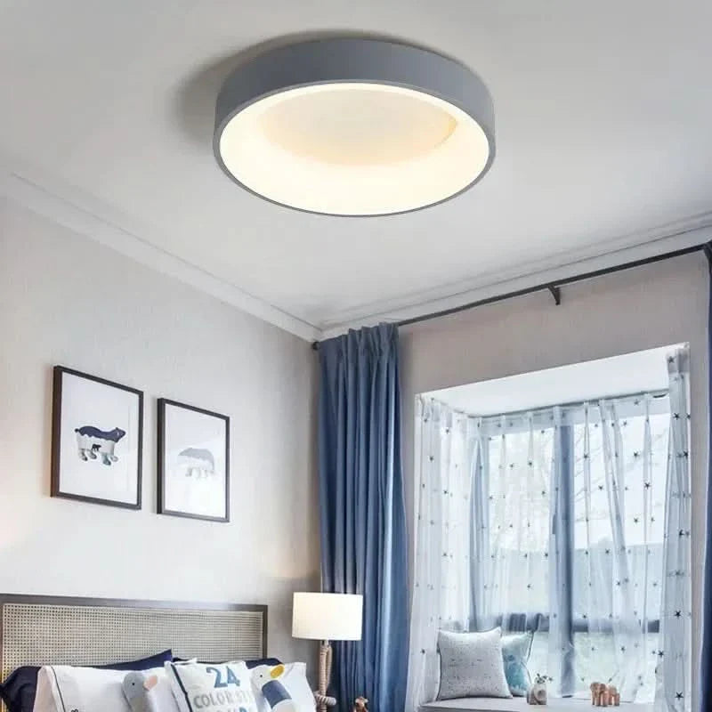 Skanto | Moderne Rund LED Taklampe – Innfelt Montering
