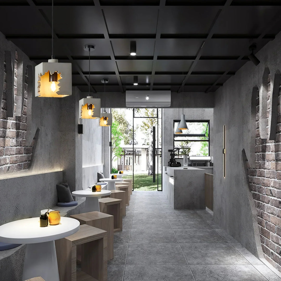 Skanto | Betong Pendellampe i Skandinavisk Design