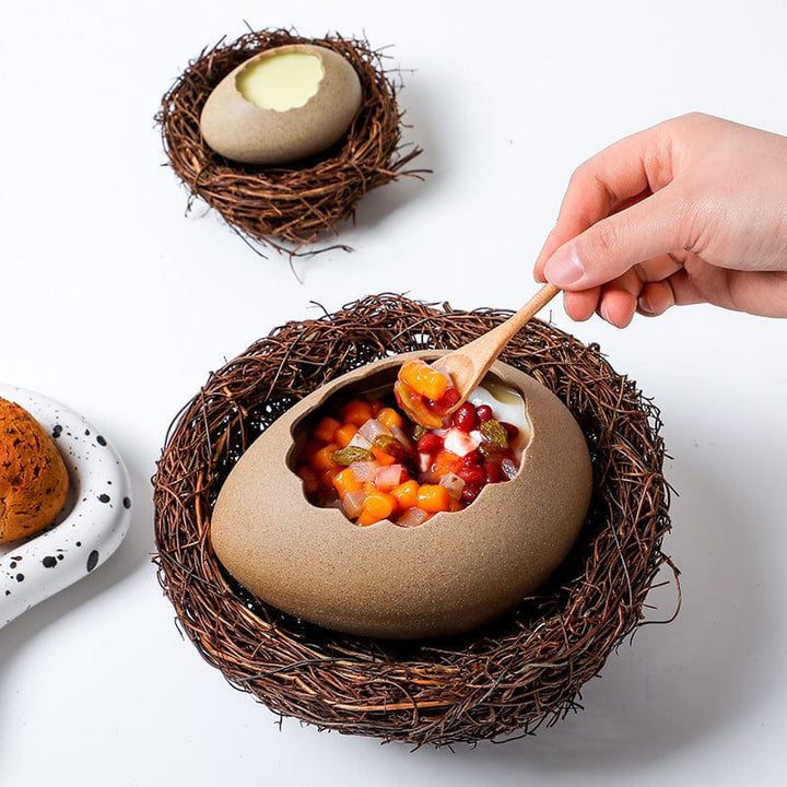 Keramisk Eggeskall Bolle Skanto