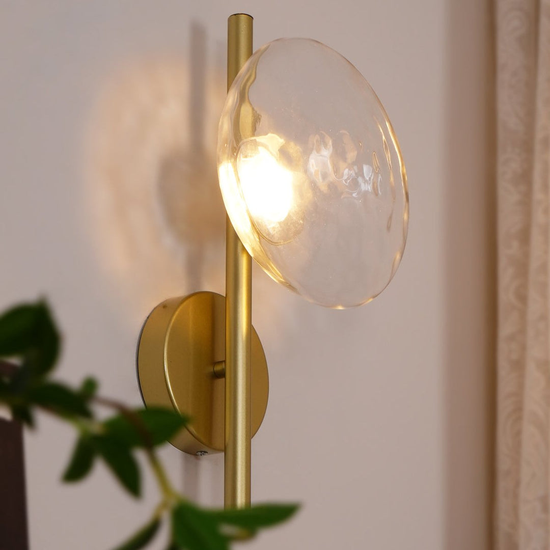 Skanto | Rund Glass Vegglampe i Skandinavisk Design