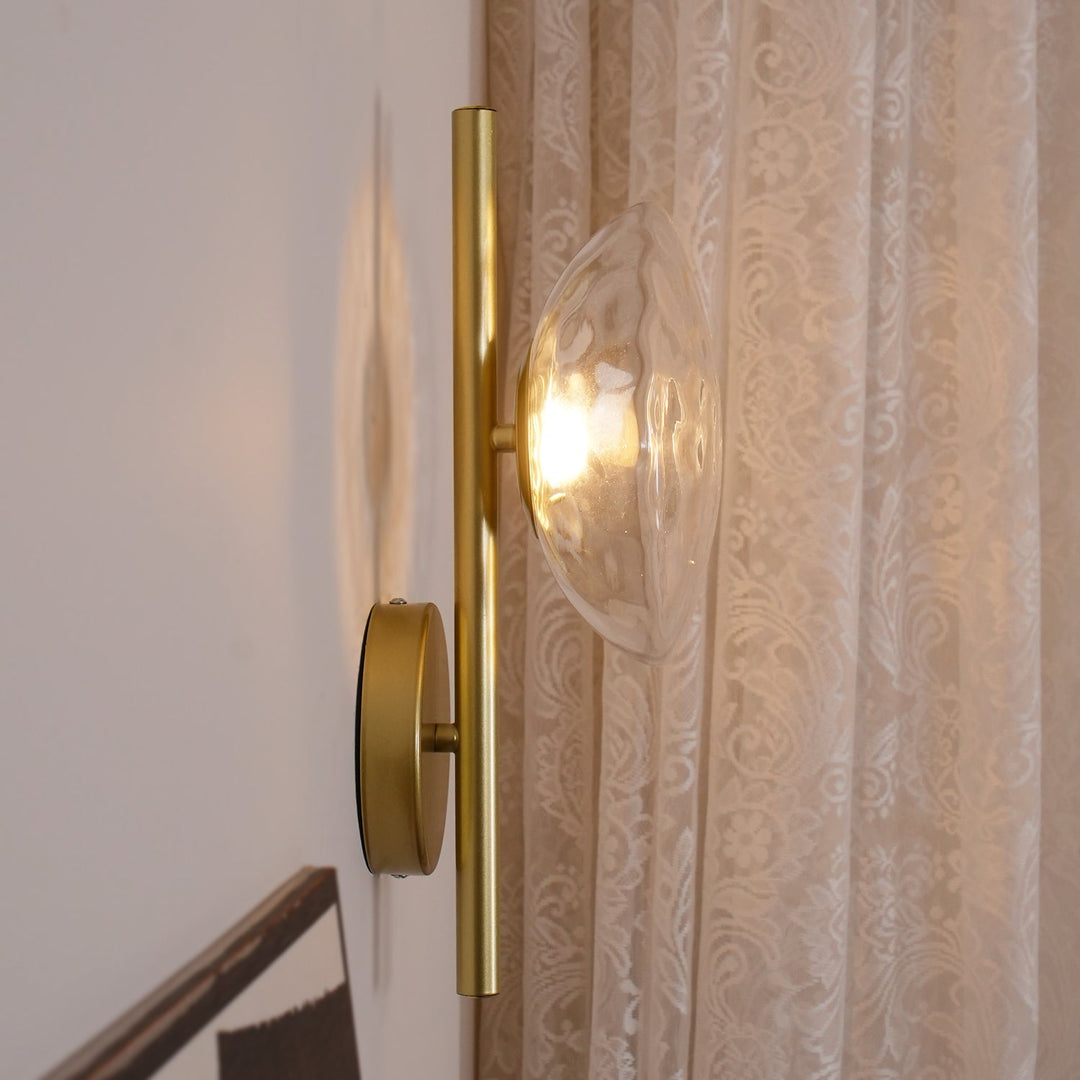 Skanto | Rund Glass Vegglampe i Skandinavisk Design