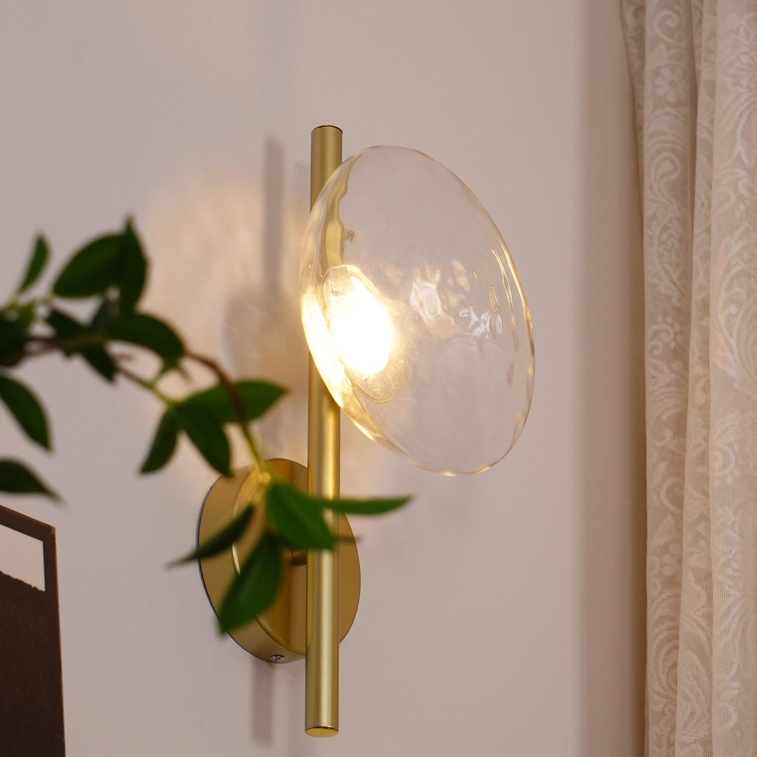 Skanto | Rund Glass Vegglampe i Skandinavisk Design
