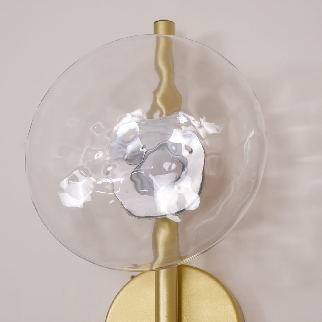 Skanto | Rund Glass Vegglampe i Skandinavisk Design