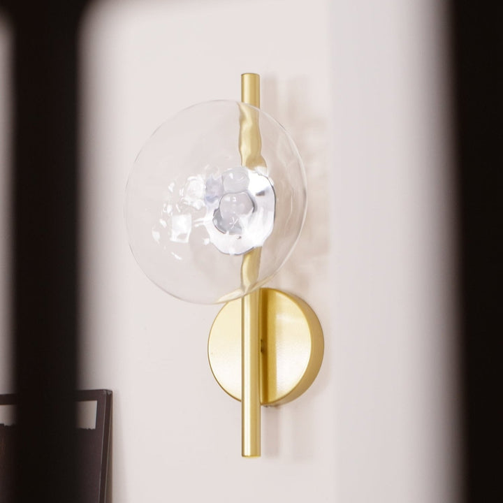 Skanto | Rund Glass Vegglampe i Skandinavisk Design