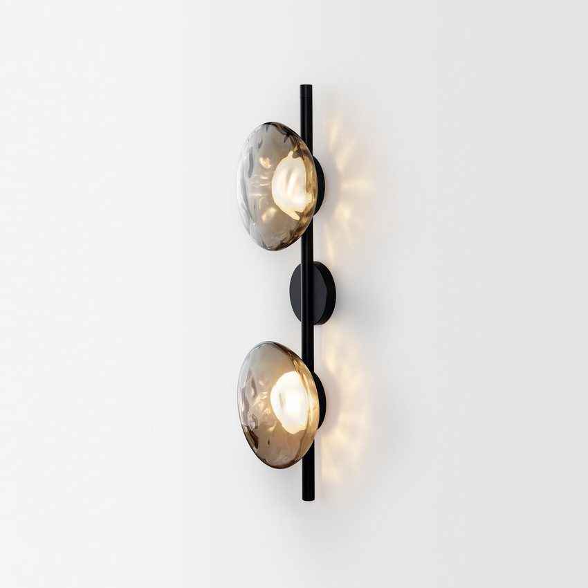 Skanto | Rund Glass Vegglampe i Skandinavisk Design