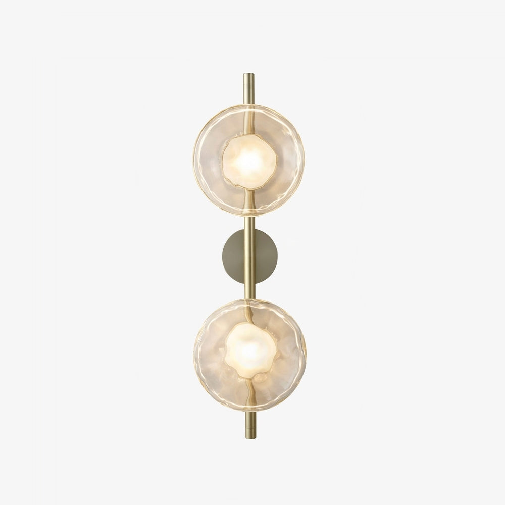 Skanto | Rund Glass Vegglampe i Skandinavisk Design