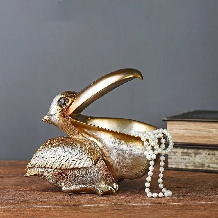 PelicanStyle Organizer – Dekorativ lagringsfigur for nøkler og tilbehør | Skanto