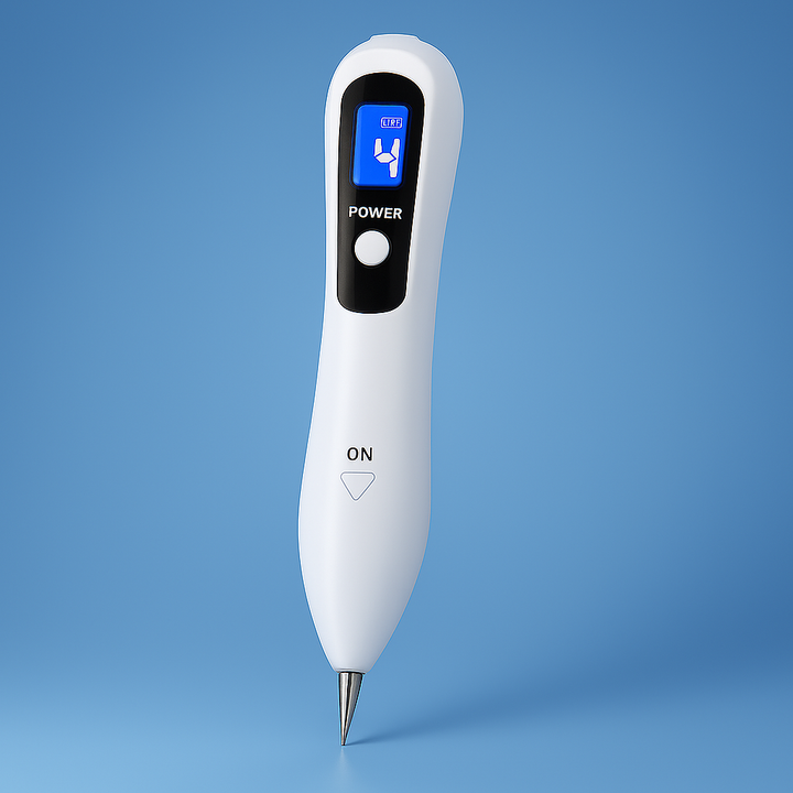 DermaGlow | Vortech fjerning penn – Ikke-invasiv plasma – Trådløs og oppladbar – Hjemme hudflekker og fregne behandling Skanto