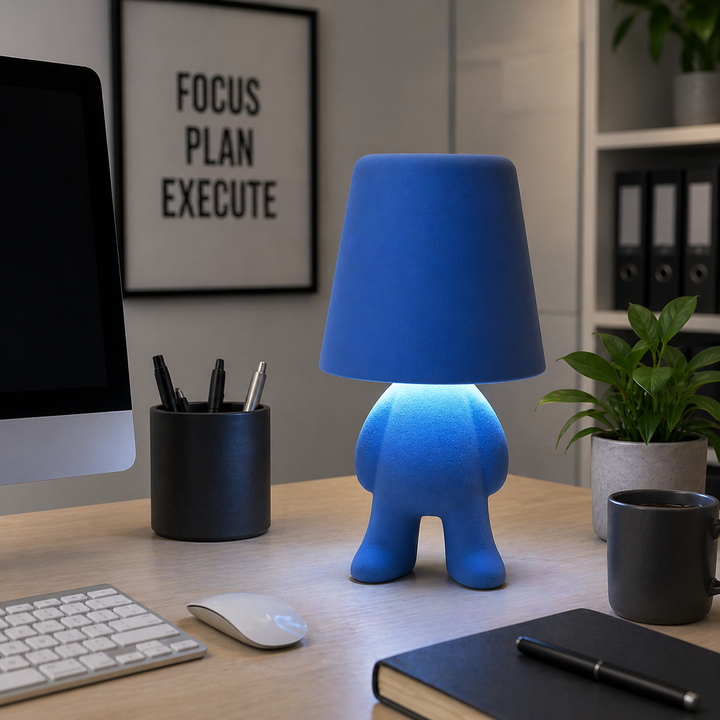 Touch bordlampe med dimbar LED-lys | Skanto
