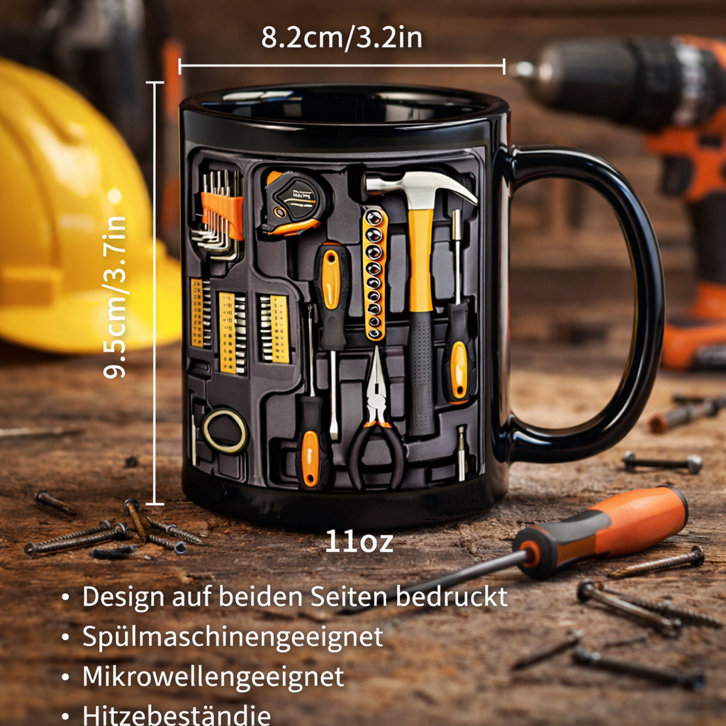 CraftMaster Precision Mug — Feire din skaperkraft med hver slurk i robust stil | Skanto