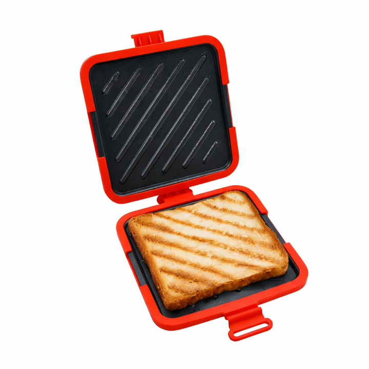 CrunchMate™ Sandwich Maker for Microwave & Oven | Skanto